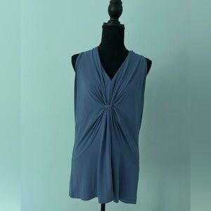 Elegant Blue Women's Top